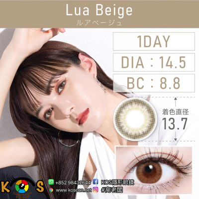 TeAmo 1Day Lua Beige ティアモ ワンデー ルアベージュ